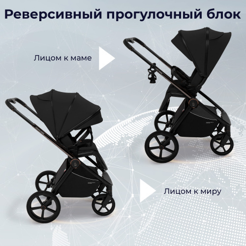 Прогулочная коляска SBL Elegante Therma Black