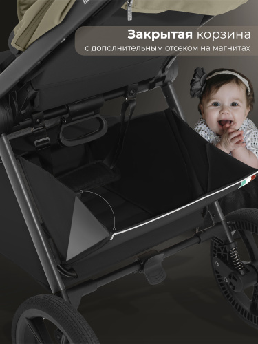 Прогулочная коляска SBL Elegante D Light Green