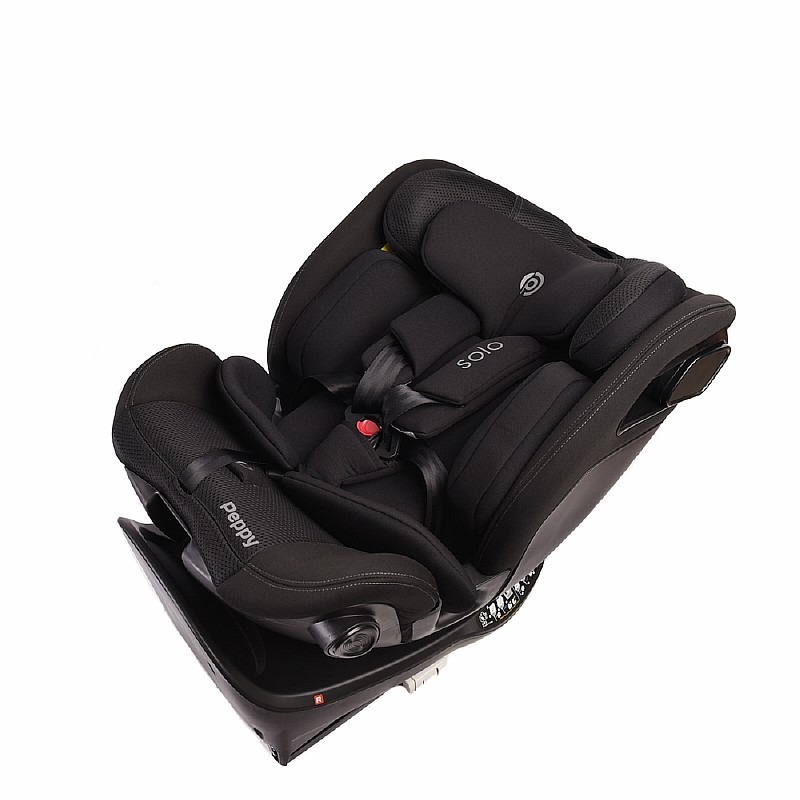 Автокресло Peppy Solo (0-36 кг), Black (Черный)