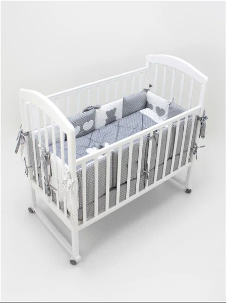 Комплект в кроватку "Мой любимый мишка", поплин