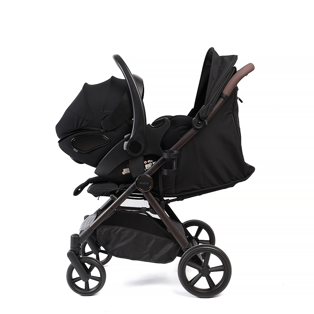 Коляска прогулочная Peppy Vigo, Black (Черный)