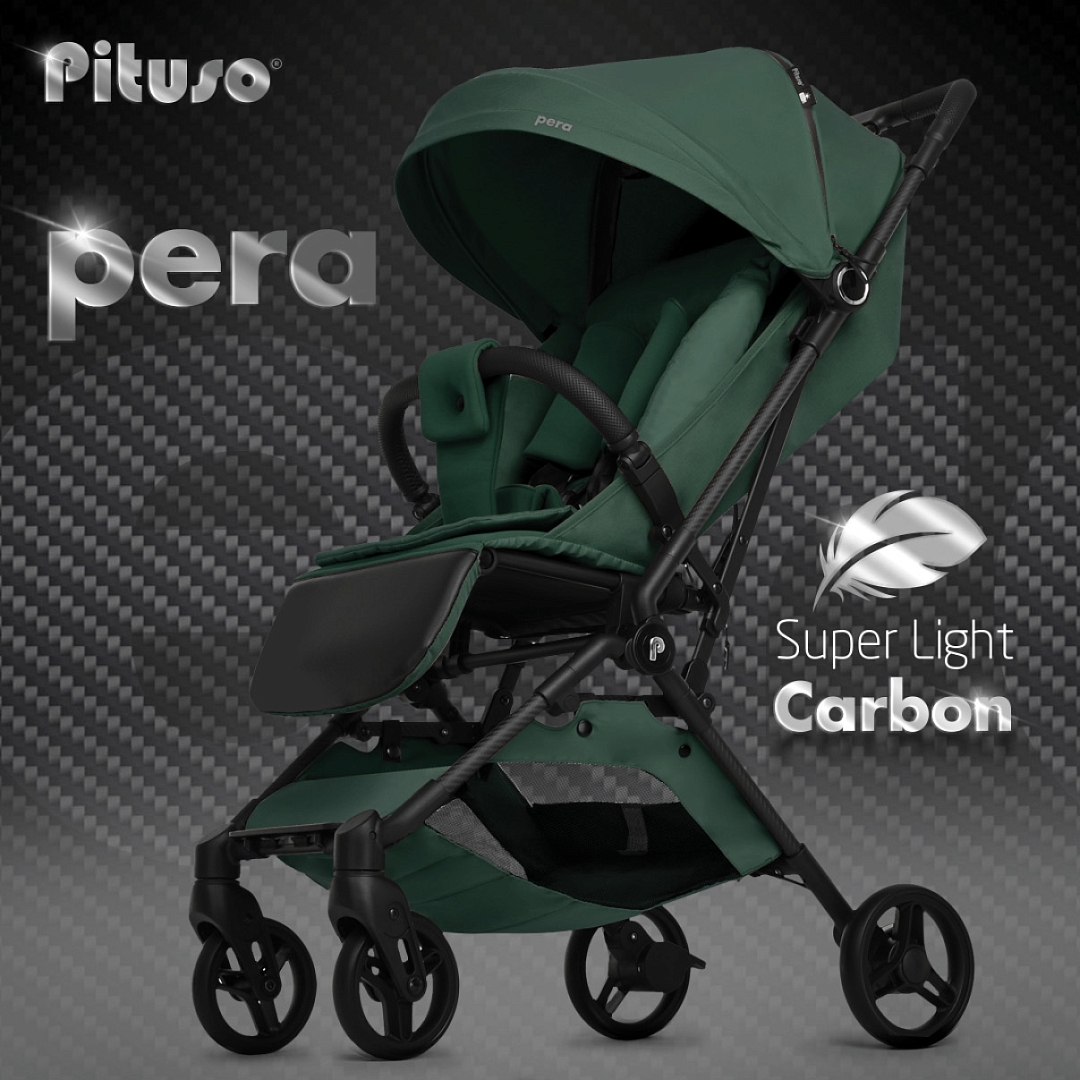Коляска прогулочная Pituso PERA Army green