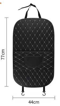 Защита спинки переднего сиденья от ног ребёнка. Черный