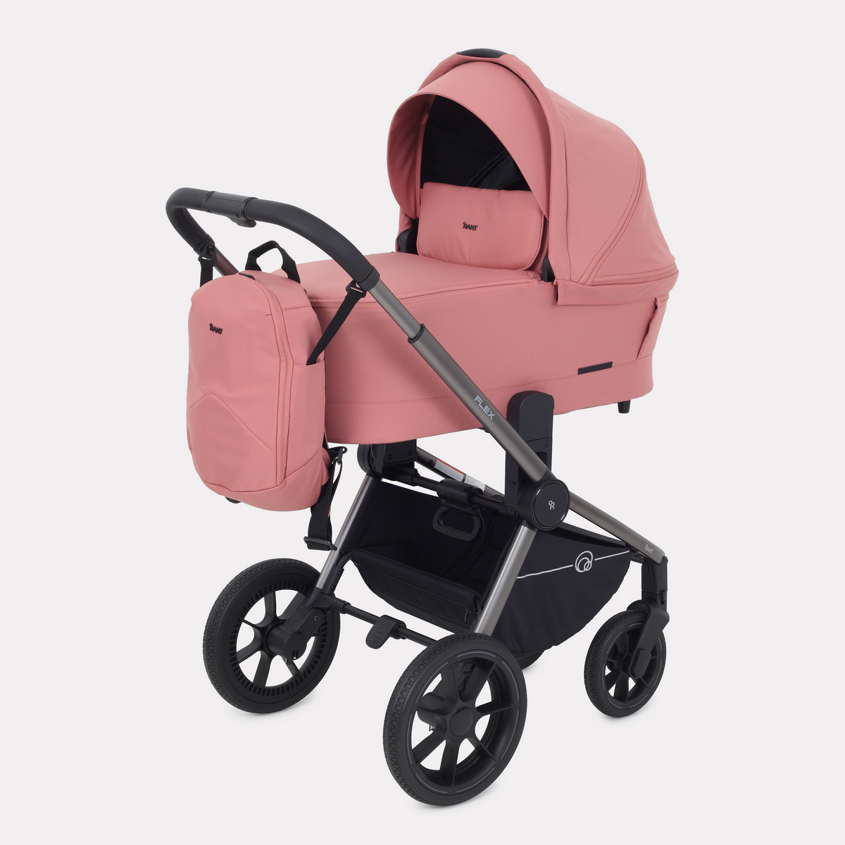 Коляска 3в1 Rant Flex Pro, Pink (Розовый)