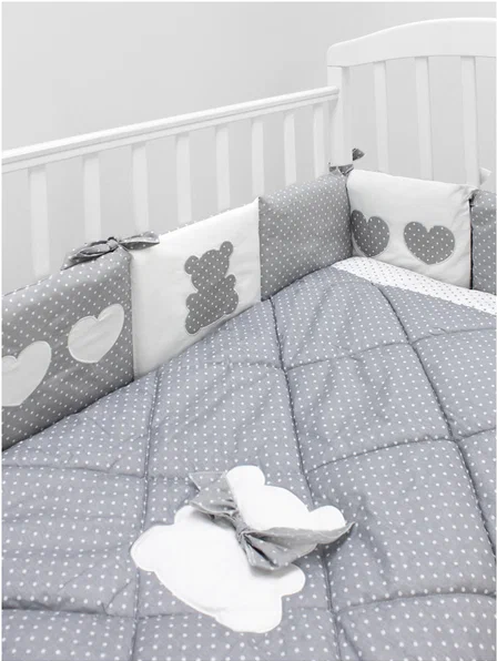 Комплект в кроватку "Мой любимый мишка", поплин
