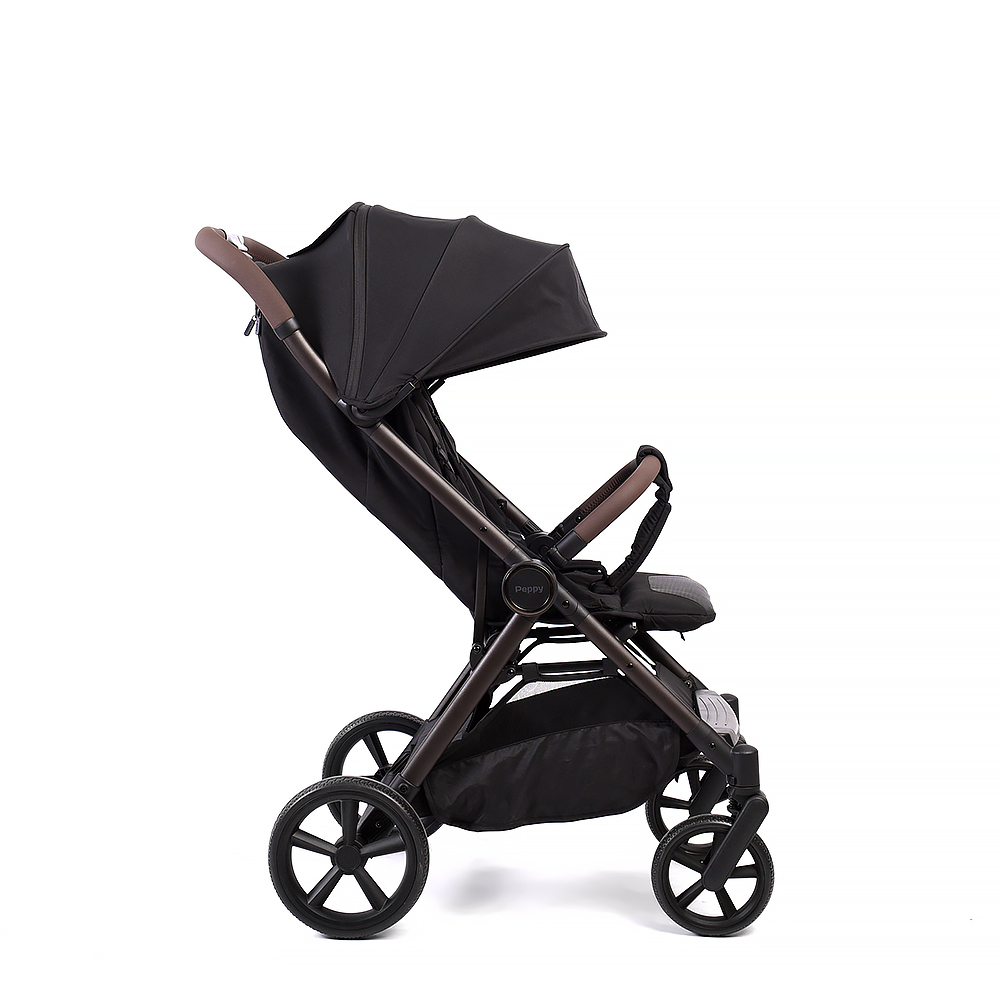 Коляска прогулочная Peppy Vigo, Black (Черный)