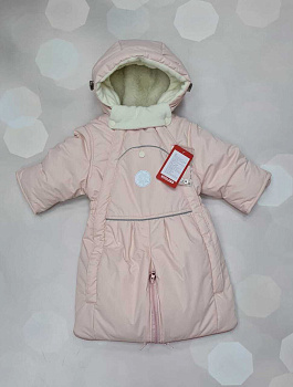 Комбинезон-трансформер Зимний, Жемчужный, 74