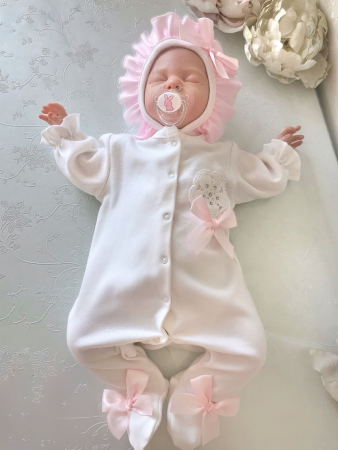 Комплект для девочки Азалия (комбинезон,чепчик) 56см /B20.24/