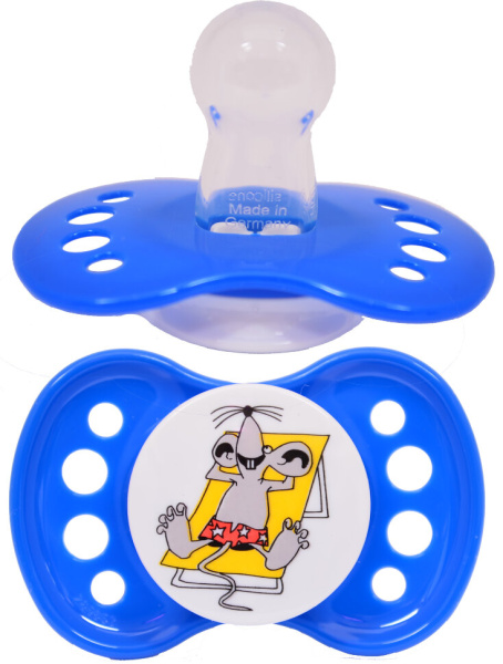 Соска-пустышка Ночка №2, 6-12 мес, силикон, 11041