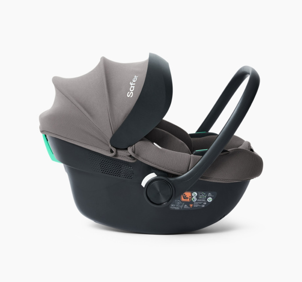 Автолюлька Happy Baby Safer (dark grey)