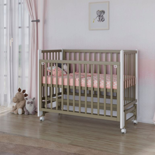 Кровать Incanto Astra маятник, цвет Кашемир/Белый