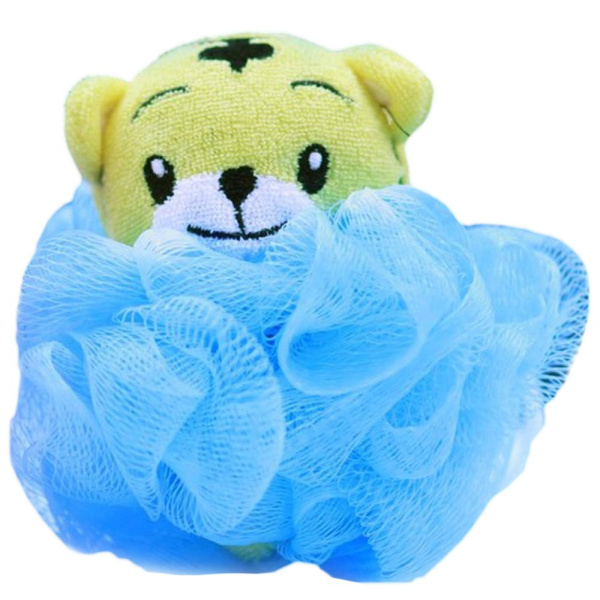 Мочалка "Пенная-зверушки" 457 цвет в ассорт