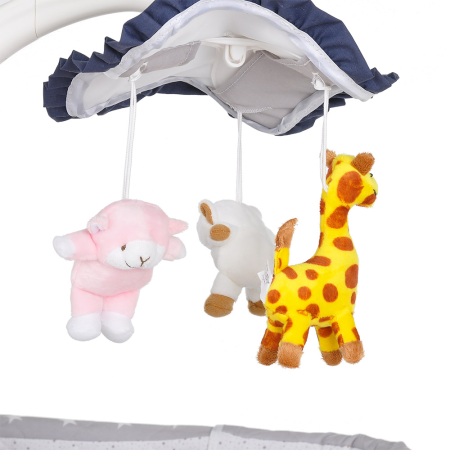 Колыбель Pituso Viana Stars Grey