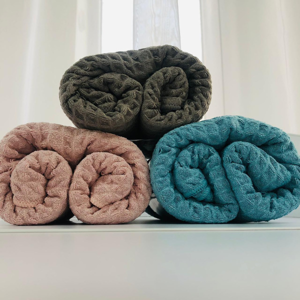 Полотенце банное, микрофибра, 70*140 см, Towel, серый