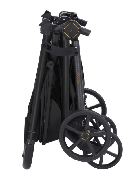 Коляска прогулочная Carrello Bravo Carbon цвет Deep Black 5530