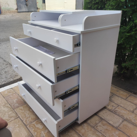 Комод Ecco Molen c доводчиками Белый