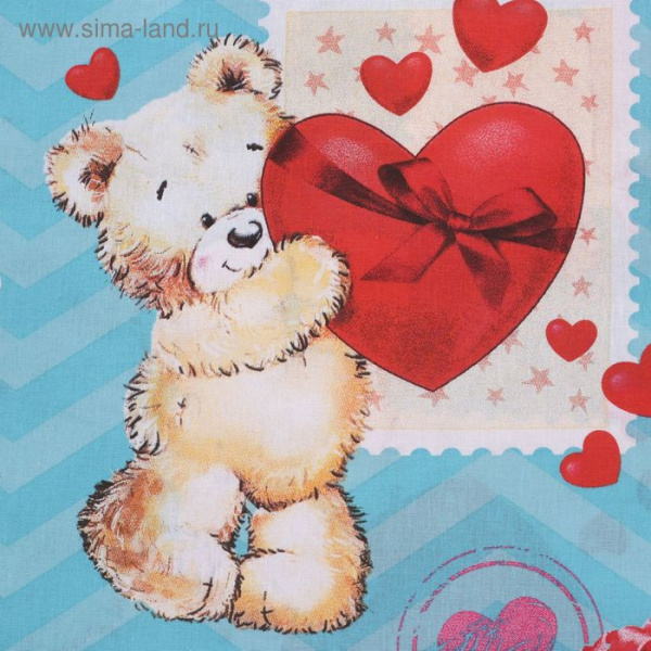 Комплект постельного белья 1,5сп Эстелька Плюшевые мишки