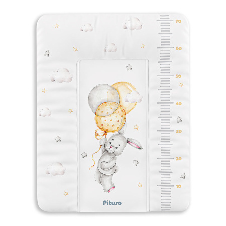 Матрасик для пеленания Зайка с шарами 72*52 см