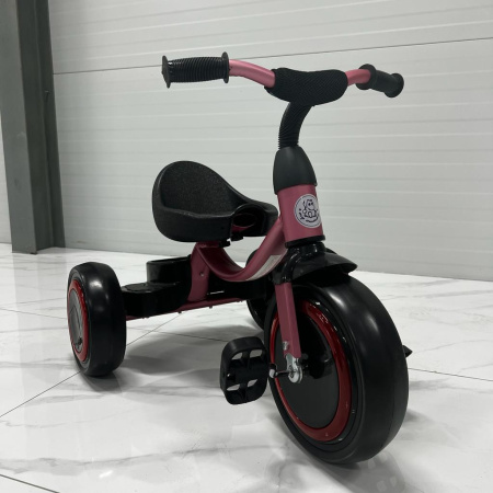 Велосипед трехколесный. Розовый. 568