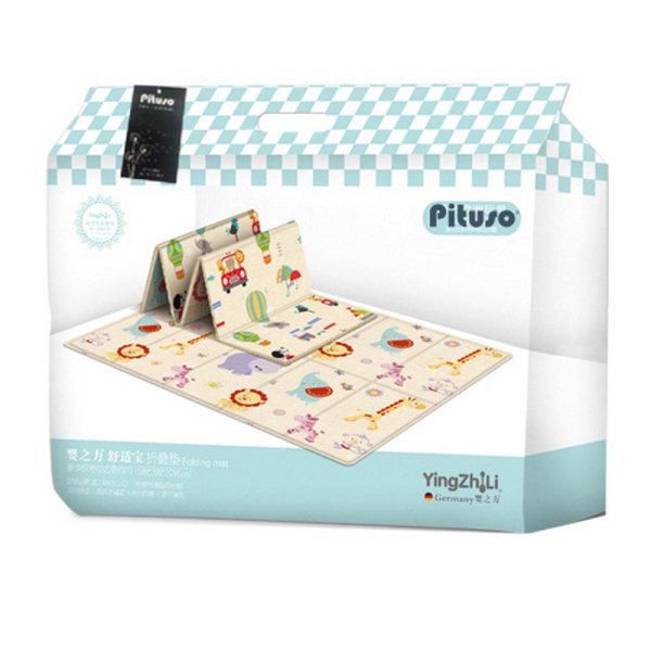 Коврик складной игровой развивающий Мадагаскар 180*100*1см