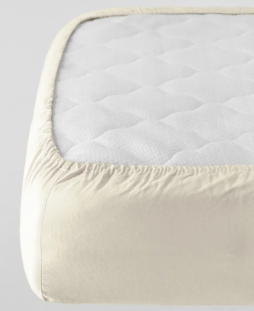 Простынь на резинке (60*120) бежевый