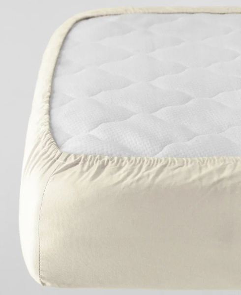 Простынь на резинке (60*120) бежевый