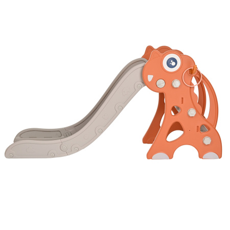 Горка Плутоша с баскет.кольцом Red/Красный, 153*72*75 см