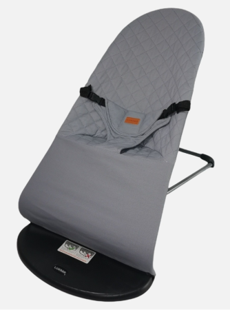 Шезлонг Luxmom для младенцев, серый