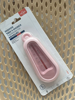 Термометр для воды Розовый