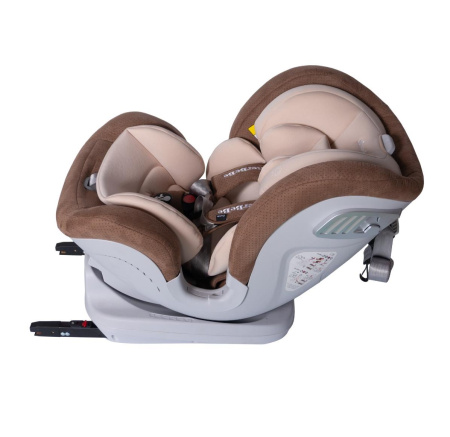 Автокресло 0-25 кг SisterBebe JM05 IsoFix Т.Бежевый Lux
