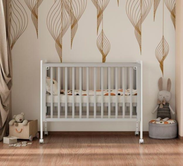 Кровать Lunna Lika Серая-Белая