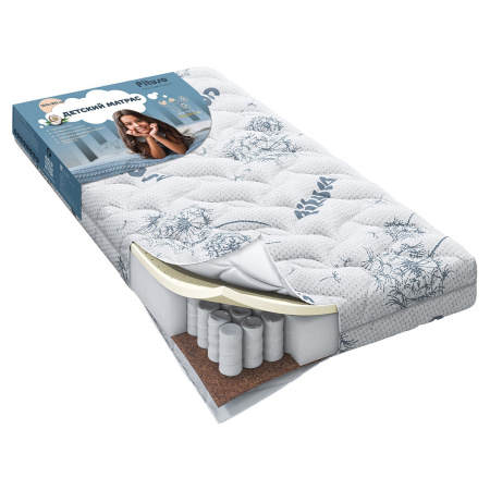 Матрас подростковый пружинный Pituso Premium Spring 160*80*13 стеганый