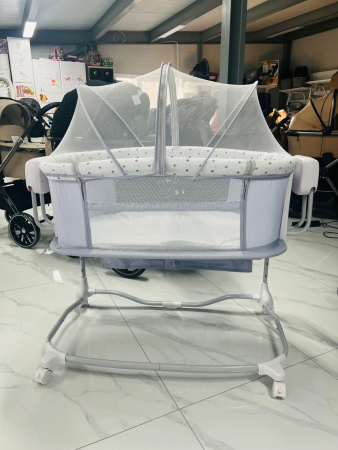 Колыбель Luxmom 08601 Светло-серый