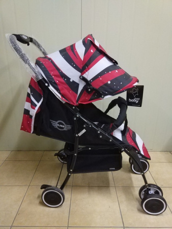 Коляска прогулочная GB X1 красный (с чехлом на ноги)