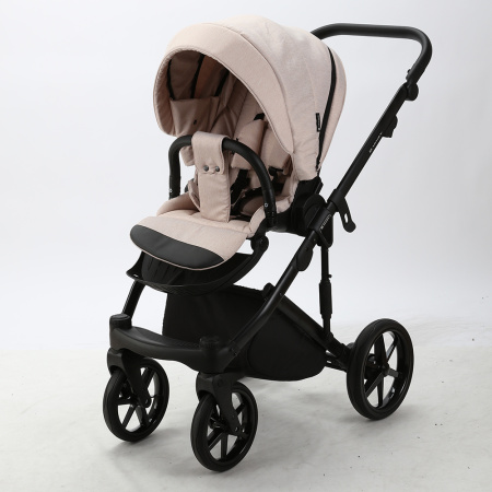 Коляска 2в1 Adamex Lumi Air Ткань Бежевая TK-20