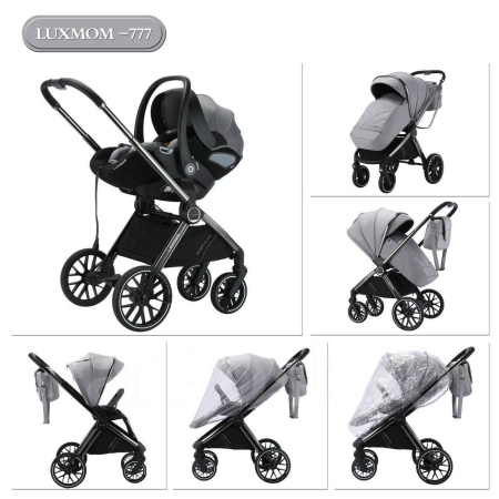 Luxmom 777 Черный 3в1
