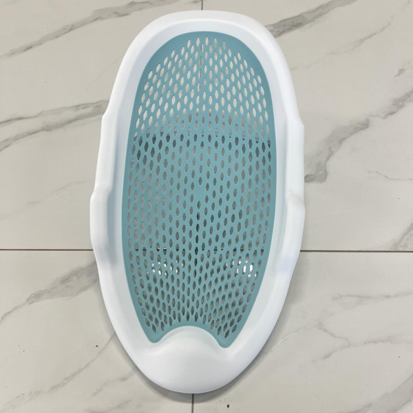 Горка для купания силиконовая. Голубая