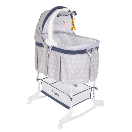 Колыбель Pituso Viana Stars Grey
