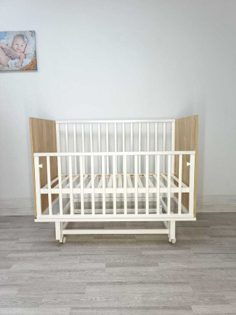 Кровать Incanto Cambridge Белый / Дуб