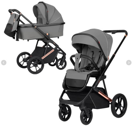 Коляска 3в1 Carrello Sigma Fog Grey