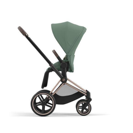Коляска 2в1 Cybex Priam IV Rosegold цвет Leaf Green