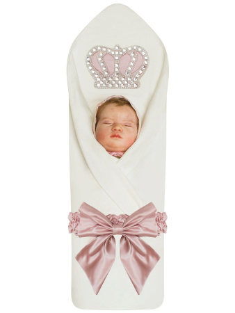 Плед на выписку Портофино Лавандовый