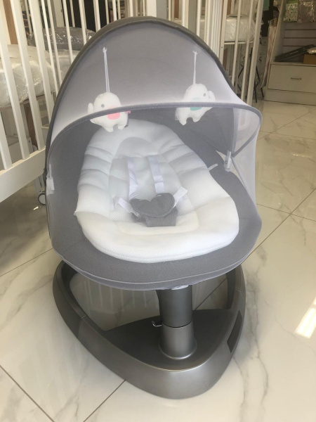 Электроколыбель Luxmom RS002 Серый