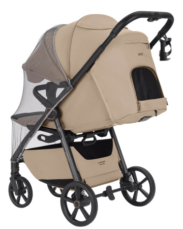 Коляска прогулочная Carrello Bravo Carbon цвет Frost Beige 5530