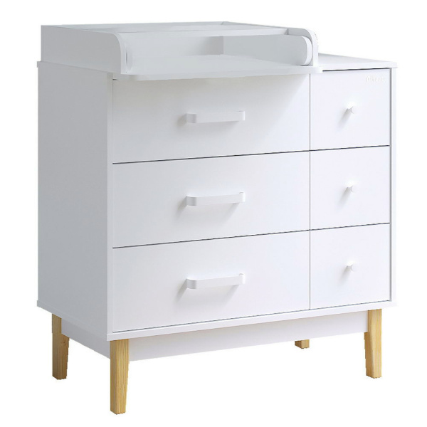 Комод с доводчиками Vintage ЛДСП Белый