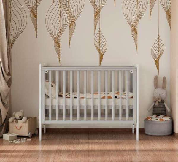 Кровать Lunna Lika Серая-Белая