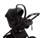Автолюлька Peppy Rise (carbon) 40-87 см (milk)