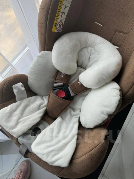 Вкладыш в автокресло для новорожденных. Бежевый. 15033