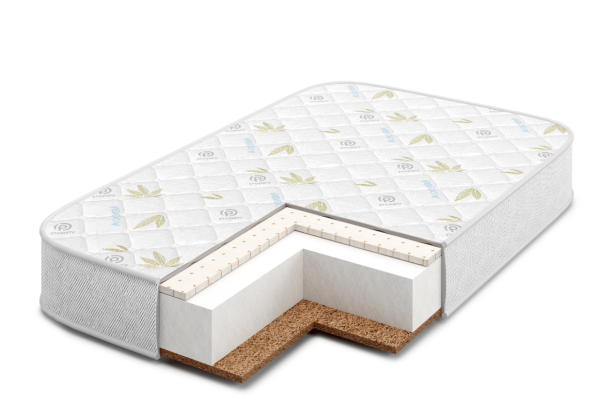 Матрас Premium Sleep 51 (90х70) чехол трикотаж ,холлоф.,кокос с 1 стор.,выс.12см