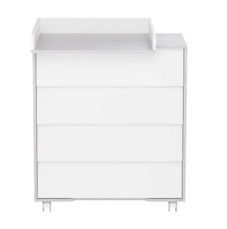 Комод Incanto Cambridge 800/4 Серый-Белый